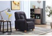 Epiplo World  ΠΟΛΥΘΡΟΝΑ RELAX PUSH BACK BT51 ΥΦΑΣΜΑ ΓΚΡΙ ΣΚΟΥΡΟ BEST-1571228