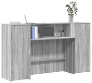 vidaXL Γραφείο υποδοχής 180x50x103,5 εκ. Επεξεργασμένο Ξύλο