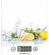 Ζυγαριά Κουζίνας Ψηφιακή Fresh 5kg 01-13288 20,5x16,5cm Multi Estia Γυαλί