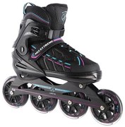 Αυξομειούμενα Πατίνια Roller NA 1128 Μαύρο/Μωβ IN-LINE SKATES NILS EXTREME Extra Large(43-45)