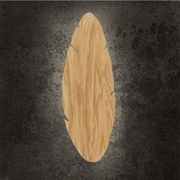 Φωτιστικό Τοίχου - Απλίκα Hoja 4678 2xG9 6W 18x51cm Natural TK Lighting