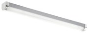 Απλίκα Φωτιστικό Μπάνιου LED 15,5W Ασημί IP44 60cm Tragacete 1 99777 Eglo-99777-Ασημί 99777