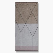 Χαλί LINEA  Γκρεζ/Κρεμ/Ροζ 70x150 cm METTE DITMER