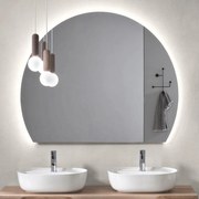 Καθρέπτης Τοίχου Kenya SP.KENYA120X93LED 120x93cm Led 5W 4000K Clear Bluelife Glass