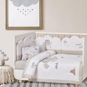Κουβερλί Βρεφικό 4937 Beige-Olive Das Home 110x150cm Microfiber