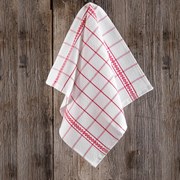 Πετσέτα Κουζίνας (45x65) Rythmos Sugar Red