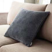 Μαξιλαροθήκη Διακοσμητική Nimbus 447/14 Coal Grey Gofis Home 50Χ50 Ακρυλικό-Πολυέστερ