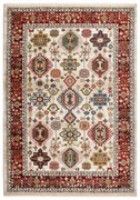 Χαλί (140x200) Polcarpet Kazak Oriental 695 Bone Bordo