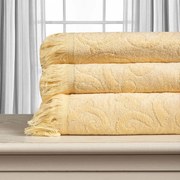 Πετσέτα Χεριών (40x60) Silk Fashion Alicia 520gsm Κίτρινο