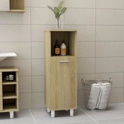 Στήλη Μπάνιου Sonoma Δρυς 30 x 30 x 95 εκ. από Επεξ. Ξύλο 802618