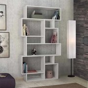 Megapap Βιβλιοθήκη Μελαμίνης Karmato Λευκό