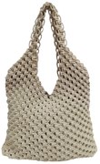 Τσάντα Macrame ΚΟΜΒΟΣ 100% Βαμβάκι Natural Plain 40x35