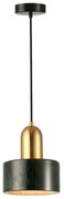 Κρεμαστό Φωτιστικό Οροφής Μάρμαρο Marble H140 Φ15 Viokef 4266101 Πράσινο