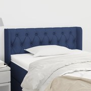 vidaXL Κεφαλάρι με Πτερύγια Μπλε 93x16x78/88 εκ. Υφασμάτινο