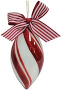 Χριστουγεννιάτικα Στολίδια (Σετ 6Τμχ) 26201 6x12,5cm White-Red