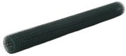 vidaXL Συρματόπλεγμα Κοτετσόσυρμα Πράσινο 10x1,5 μ. Ατσάλι Επικάλ. PVC