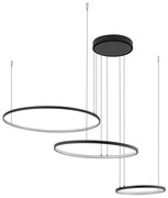 Κρεμαστό Φωτιστικό Οροφής LED 45W 3000K IP20 Μαύρο Circolo 10817 Nowodvorski-10817-Μαύρο 10817