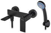 Μπαταρία Μπανιέρας Rovetta 090939401 Black Matte Pyramis Μέταλλο