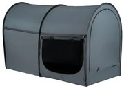 VEVOR 4 Doors Bed Tent Breathable Tent Light Blackout with 0.28 in Fiber Poles
