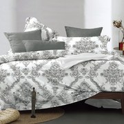 Πάπλωμα ZEN109 White-Grey Palamaiki Υπέρδιπλo 230x250cm Microfiber