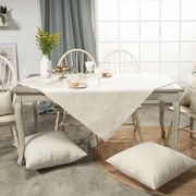 Καρέ Guensa 11 Beige-Grey Teoran 90X90cm Cotton-Polyester
