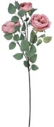 Τεχνητό Λουλούδι Climbing Rose 21185 70cm Green-Dark Pink GloboStar Polyethylene,Fabric