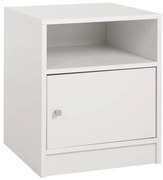 ΚΟΜΟΔΙΝΟ ΜΕΛΑΜΙΝΗΣ MALORY HM2205.05 ΛΕΥΚO 40x40x50Yεκ.