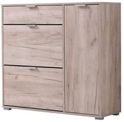 Παπουτσοθήκη Arco 2 Γκρί Δρύς 102x33x94,5 εκ. 102x33x94.5 εκ.