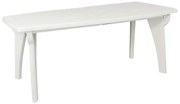 Τραπέζι 180x90cm LIPARI Πλαστικό  Λευκό