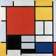 Αναπαραγωγή Composition with large red plane, Piet Mondrian