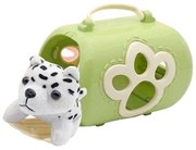 Λούτρινο σκυλάκι με τσάντα μεταφοράς και αξεσουάρ - 2F626-G - 215597