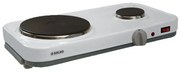 Kalko K6644 Επιτραπέζια Εστία Εμαγιέ Διπλή 1950W Λευκή