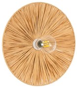 Boho Φωτιστικό Τοίχου - Απλίκα Μονόφωτο 02277 GloboStar-2277-Μπεζ 02277