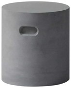 Cylinder Σκαμπώ CONCRETE D.37cm Cement Grey