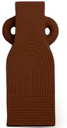 Διακοσμητικό Βάζο Dorus 0750006 17,5x10,5x32cm Terracotta Soulworks Πηλός