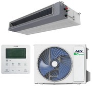 Κλιματιστικό αεραγωγών AUX AUMD-H24/NDR3HM2B + AL-H24/NDR3HB2(U), 24000 BTU, 45 m2, R-32, Λευκό