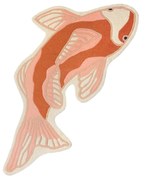 Χαλί Koi Βαμβάκι-Μαλλί Πορτοκαλί - Ροζ W97 x L130 cm Broste Copenhagen