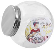 Βάζο Σετ 2τμχ Γυάλινο-Μεταλλικό ESPIEL 10x7,5x10εκ. INT8504