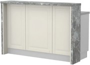 Πάγκος νησίδας Toscana-Μήκος: 150 εκ.-Siena marble