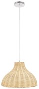 Φωτιστικό Οροφής Mayotte 00724 1xΕ27 Φ40x28cm Beige GloboStar