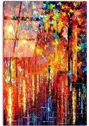 Πίνακας Γυάλινος 123BZM1510 50x70cm Multi Wallity Κάθετοι Γυαλί