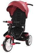ΤΡΙΚΥΚΛΟ ΠΟΔΗΛΑΤΑΚΙ ΜΕ ΑΝΑΣΤΡΕΨΙΜΟ ΚΑΘΙΣΜΑ LORELLI JAGUAR EVA WHEELS RED AND BLACK LUXE 10050292103