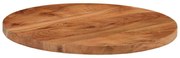 vidaXL Επιφάνεια Τραπεζιού Στρογγυλή Ø40x2,5 εκ. Μασίφ Ξύλο Ακακίας