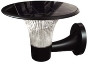 V-TAC  LED ηλιακό φωτιστικό επιτοίχιο 15W 4000K+6000K με μαύρο σώμα και ανιχνευτή SKU: 23004