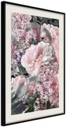 Αφίσα - Floral Life - 40x60 - Μαύρο - Με πασπαρτού