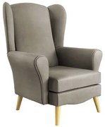 Bliumi Πολυθρόνα - Μπερζέρα 80x75x120 Bliumi JAYDEN 1061 IN Taupe BEST-21489784