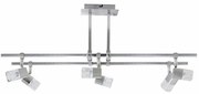 Σποτ Φωτιστικό Οροφής HP-913-06-856G Νίκελ Ματ 40W G9 LED Sunlight-HP-913-06-856G-Νίκελ Ματ HP-913-06-856G