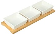 Ορντεβιέρα Σερβιρίσματος 3 Θέσεων (28x9.9x3.8) Estia Bamboo Essentials 01-20231