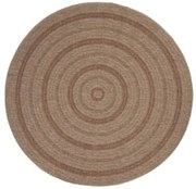 Ψάθινο Χαλί Avanos 8863 Tobacco Round 160 x 160