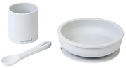 Παιδικό Σετ Φαγητού 3τμχ Saro Eco Friendly Grey 17414